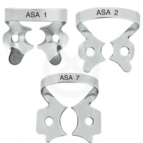 CLAMPS AVEC AILLETTES INCISIVE CENTRAL SUPERIEUR 