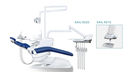ENSEMBLE DENTAIRE SONZ Z6010 AVEC TABOURET NAVY BLEU