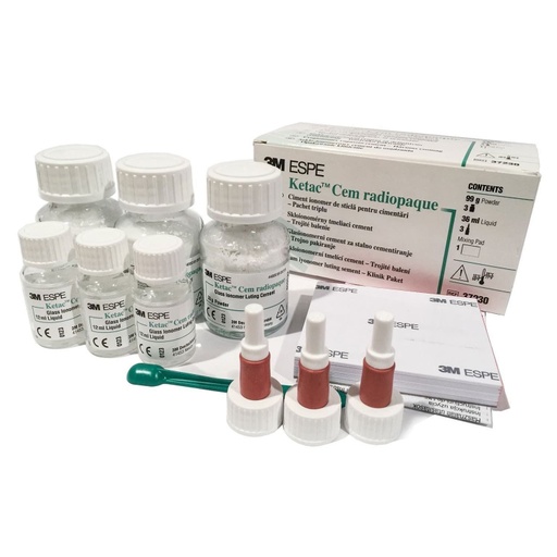 [27005] CIMENT KETAC CEM RADIOPAQUE TRIPLE PACK 