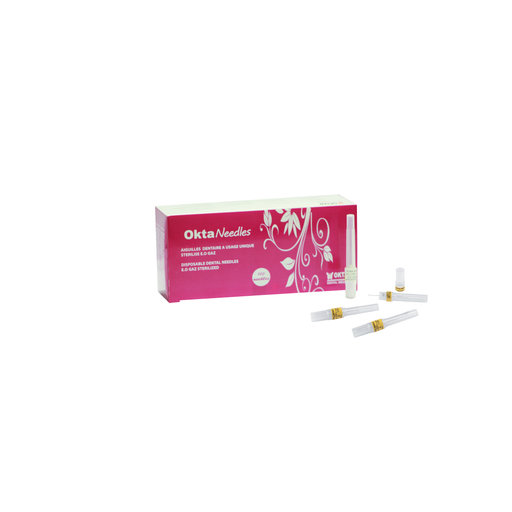 [21001] AIGUILLE  0.30X16 MM30G/XS OKTA 