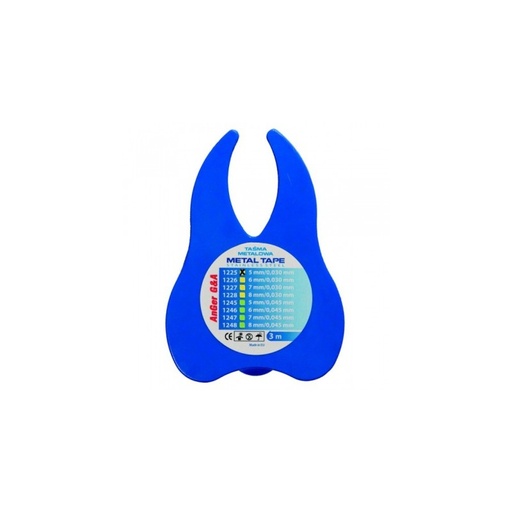 [21004] BANDE DE MATRICE METALLIQUE ANGER G&amp;A 8MM/0,045MM 